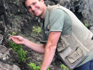 Ph.D. Student Preserving Plants in Paradise